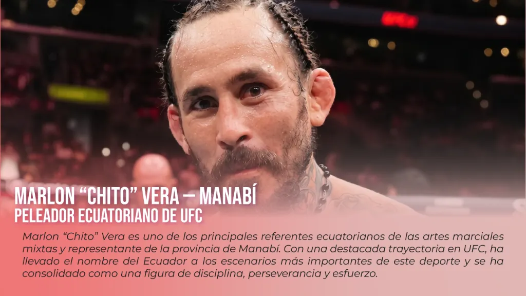 Marlon Chito Vera - Manabí, Peleador Ecuatoriano de UFC - Embajador Fundación Joao Rojas